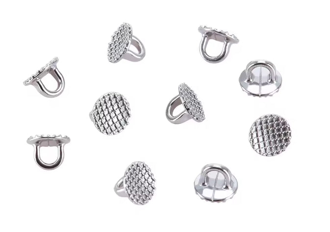 Bondable Eyelets - Stainless Steel 10pk