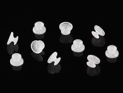 Lingual Buttons - Ceramic 10pk