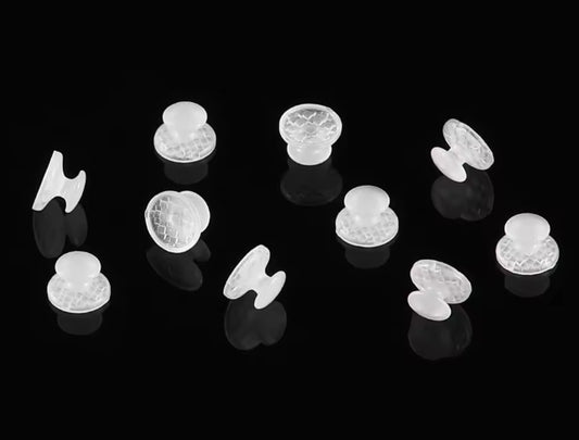 Lingual Buttons - Ceramic 10pk