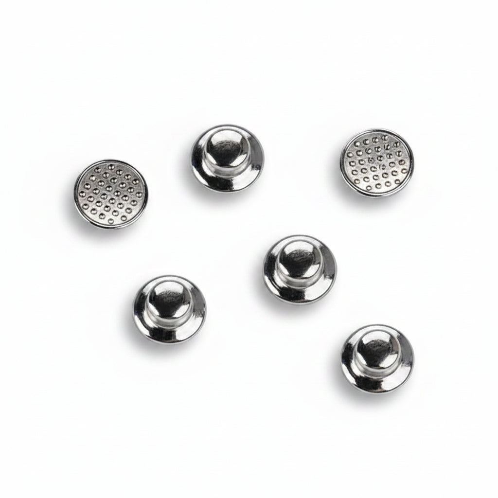 Lingual Buttons - Stainless Steel 10pk