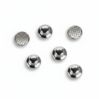 Lingual Buttons - Stainless Steel 10pk