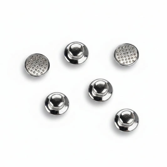 Lingual Buttons - Stainless Steel 10pk