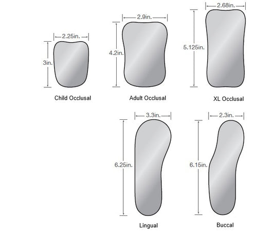 Rhodium Coated Glass Photo Mirrors
